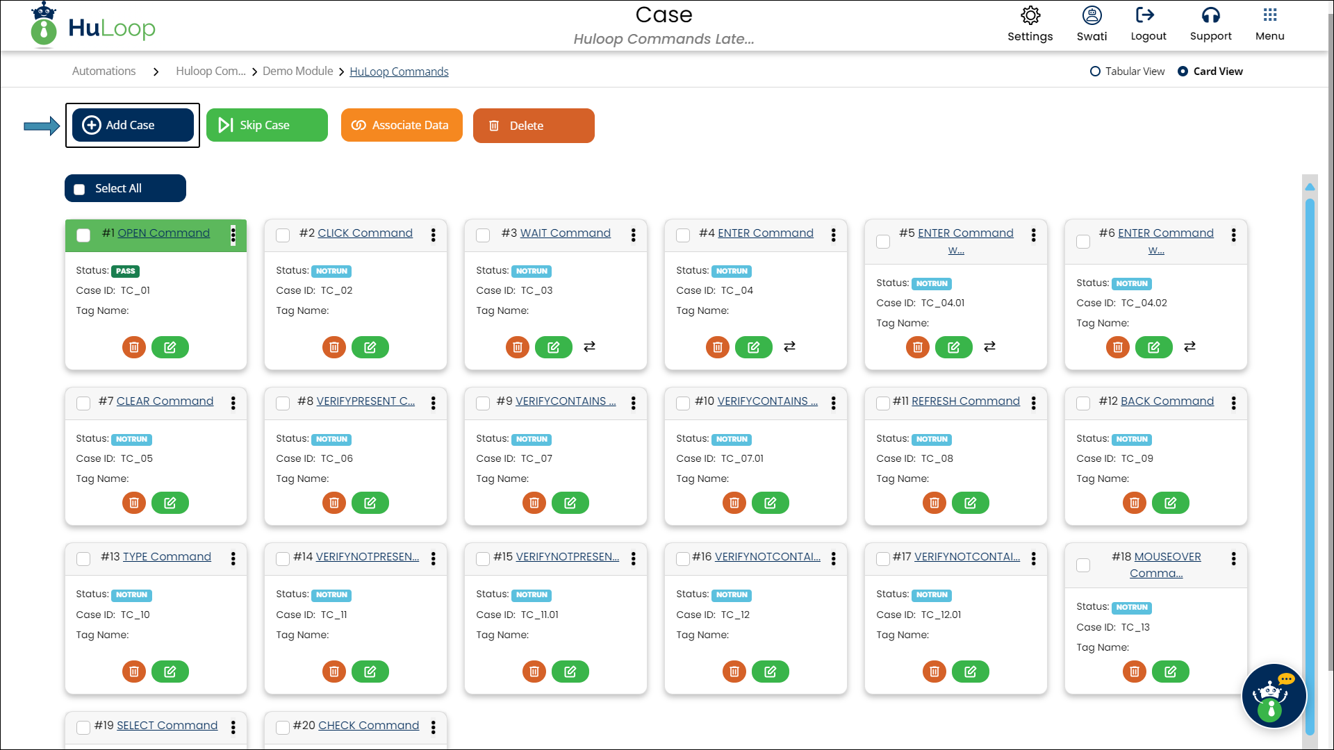 scrn-click-add-case-to-create-new-case-card-view