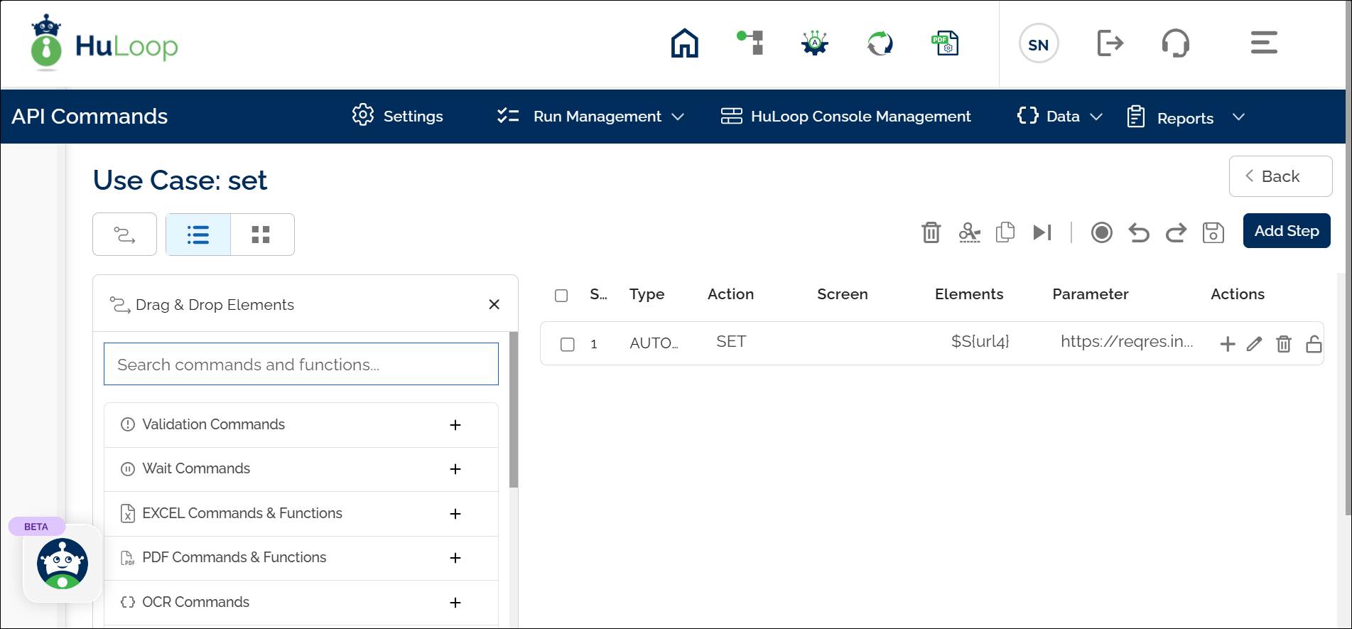 vy_GS_selected_use_case_on_main_workspace