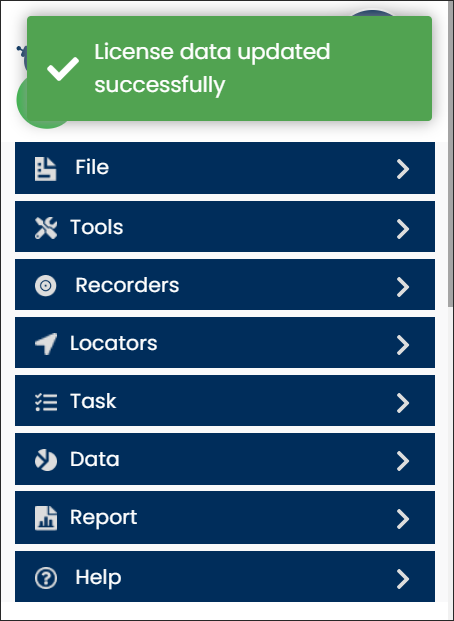 scrn-license-data-updated-successfully
