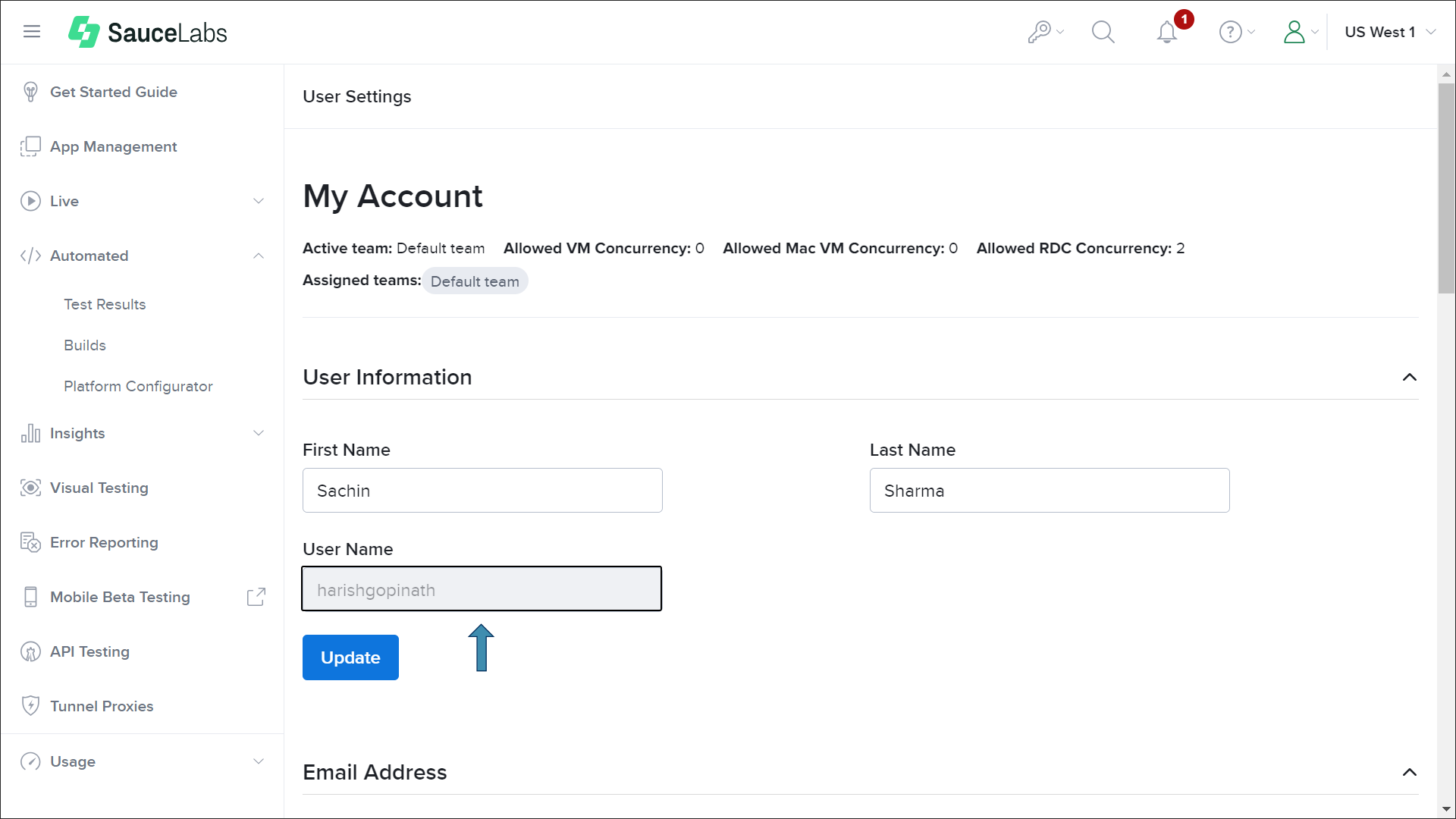scrn-saucelabs-get-username-under-user-information