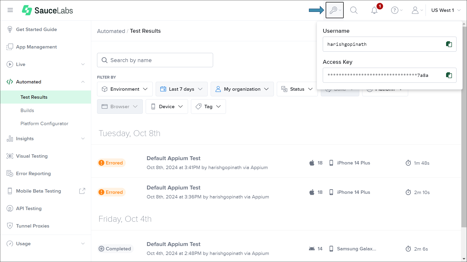 scrn-saucelabs-username-and-access-key
