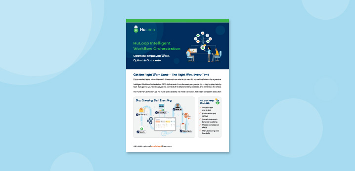 HuLoop Intelligent Workflow Orchestration