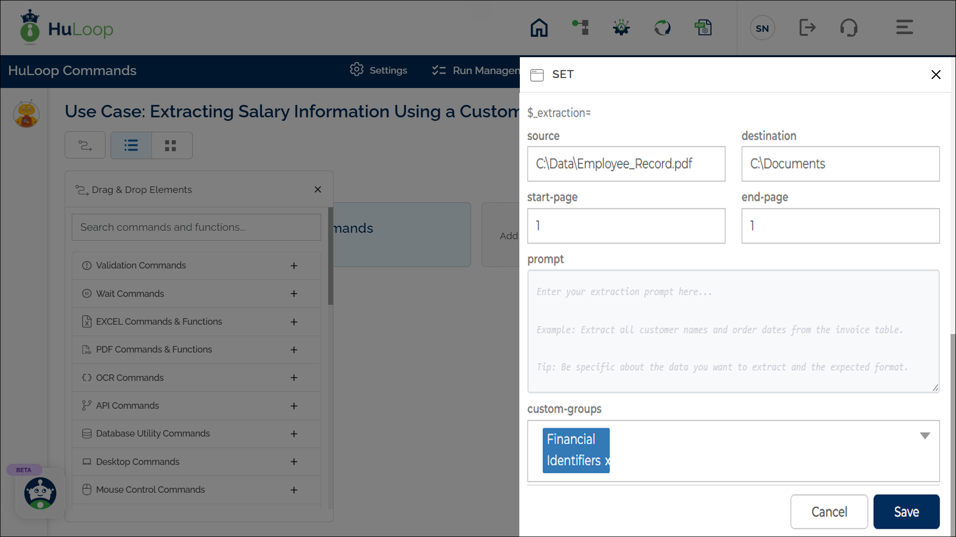 extract_data_from_documents_custom_pii_list_view