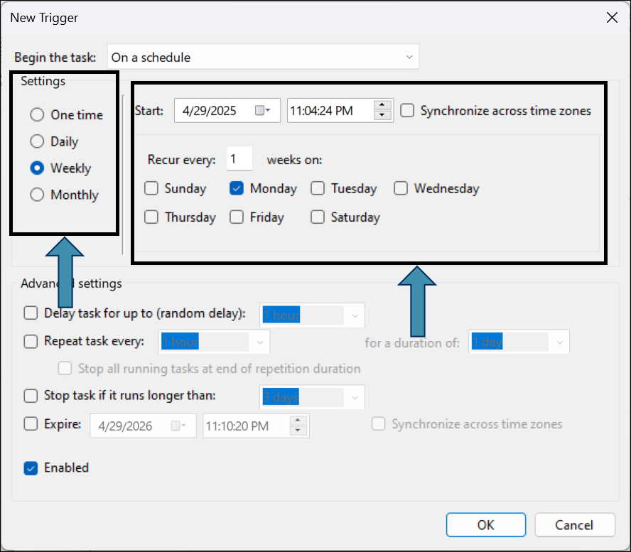 CES-task-settings