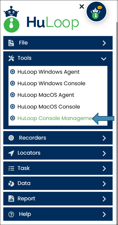 IGW-huloop-console-management