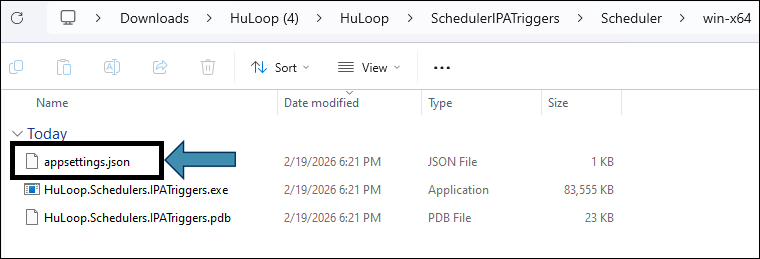 open-scheduler-config-files