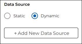 Dynamic Data Source