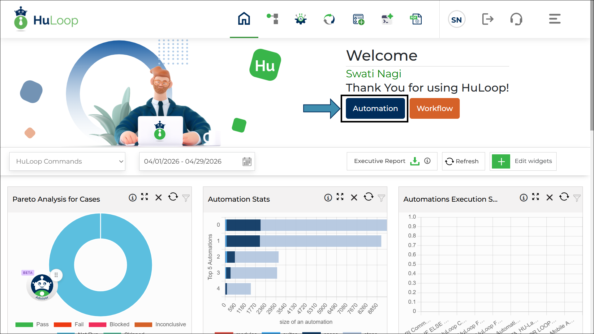 HuLoop Homepage