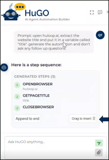 Drag & Drop functionality